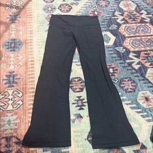 lululemon athletica Black Flare Leggings